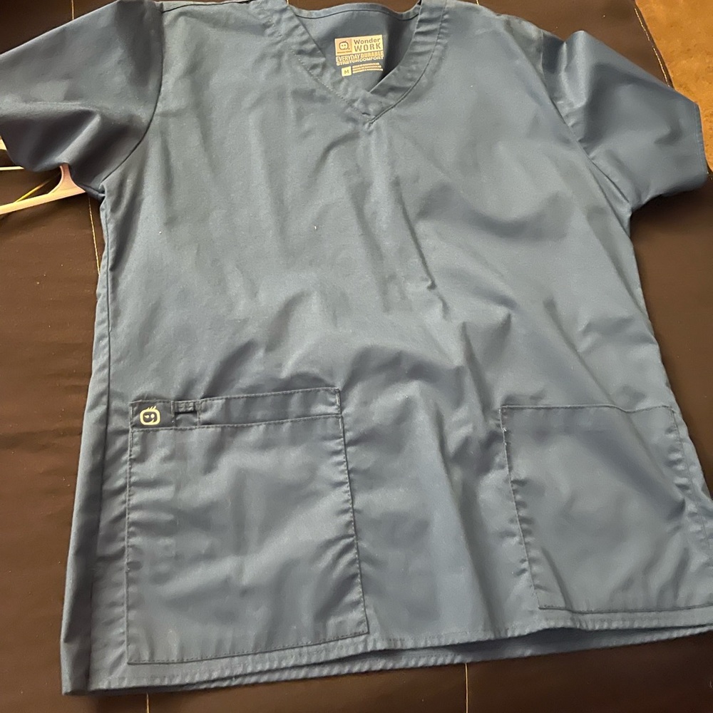 WonderWork Scrub Set Blue